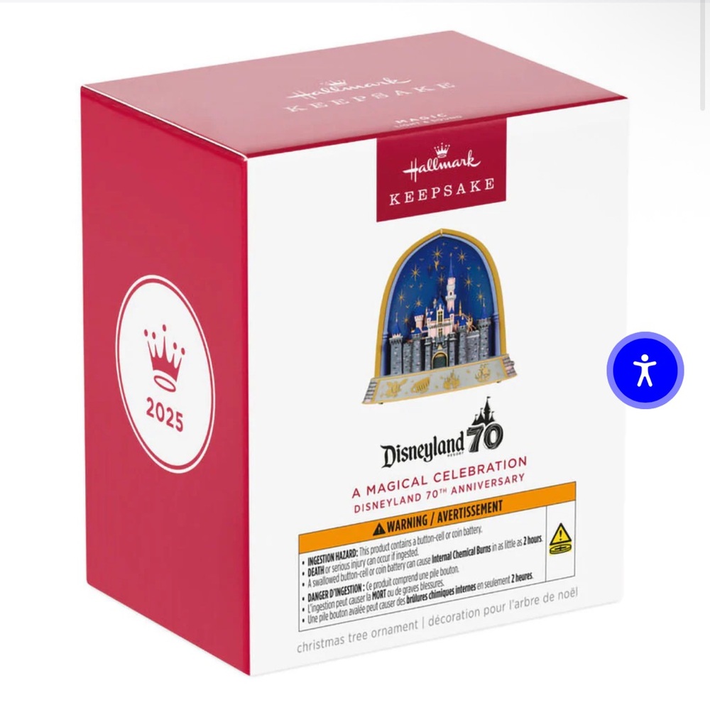 Hallmark : 2025 Keepsake A Magical Celebration Musical Ornament With Light - Picture 4 of 5